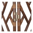 NPD Furniture - Kara Rattan Room Divider - Cane Brown - Rattan