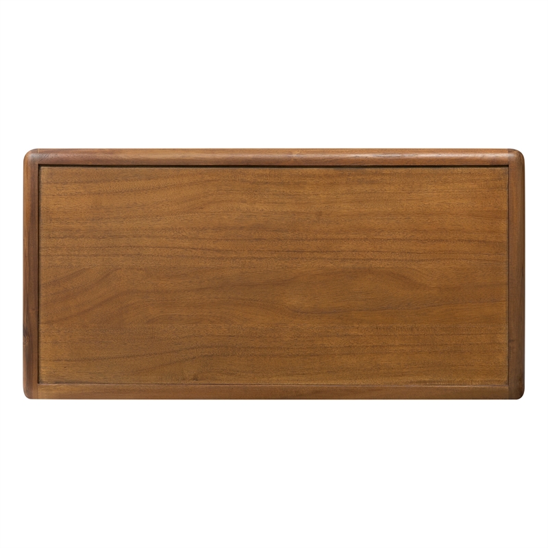 Rosette 5-Drawer Dresser - Hazelnut Brown - Acacia - Bedroom Furniture