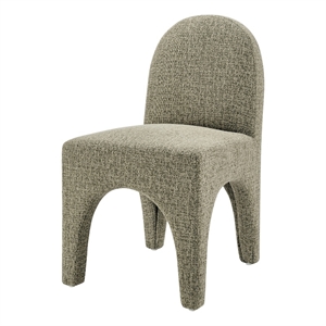 NPD Furniture - Vano Dining Side Chair - Nara Olive Chenille