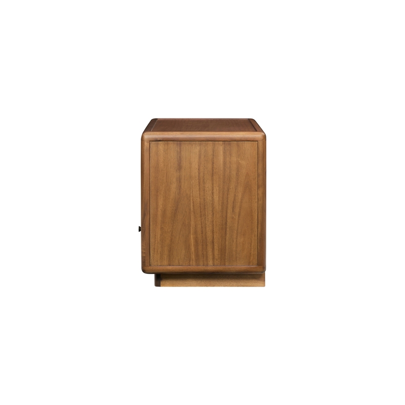 NPD Furniture - Rosette Accent Table - Hazelnut Brown - 32