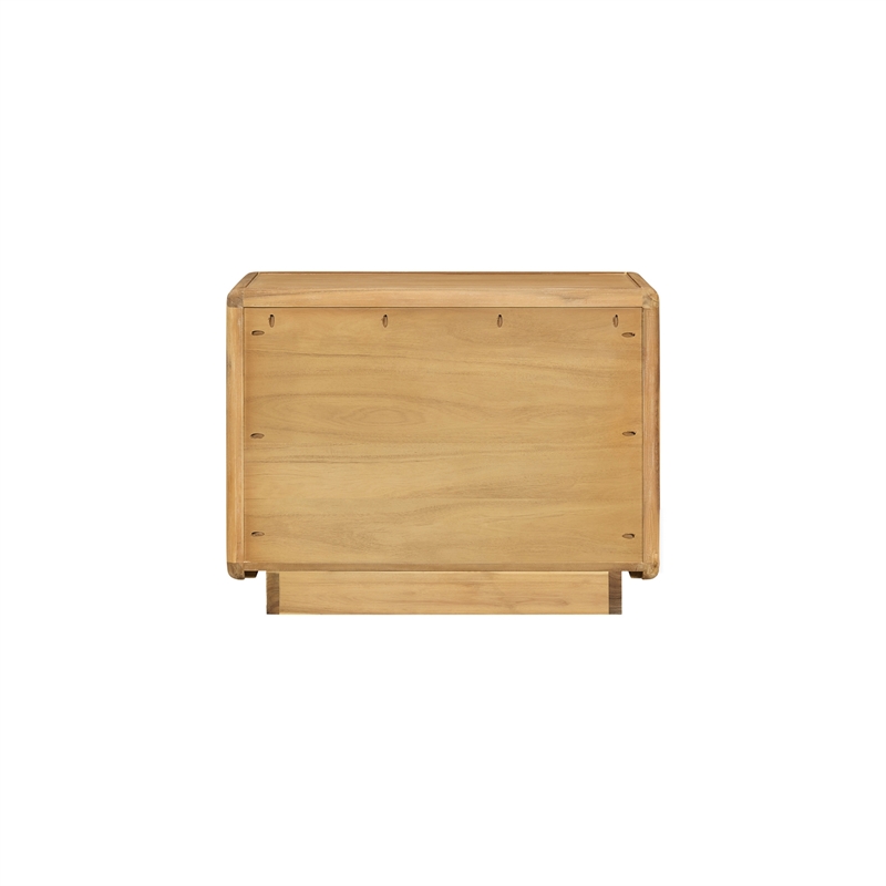 NPD Furniture - Rosette Accent Table - Light Natural - 32