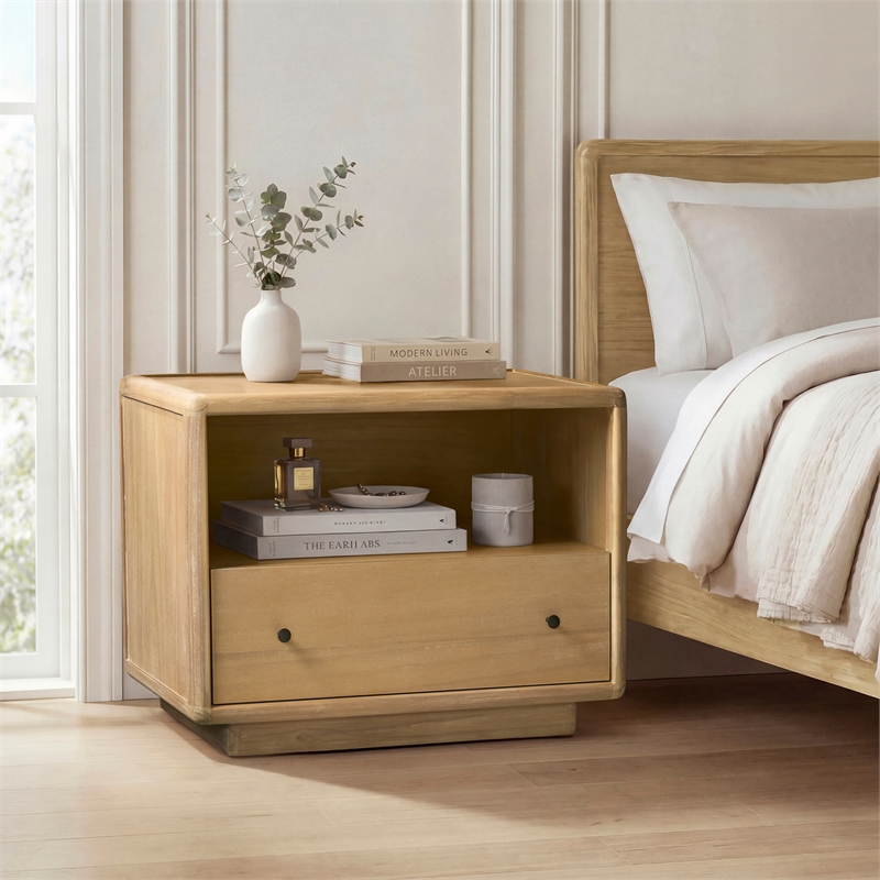 NPD Furniture - Rosette Accent Table - Light Natural - 32