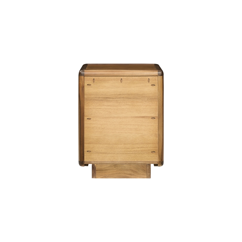 NPD Furniture - Rosette Accent Table - Hazelnut Brown - 19