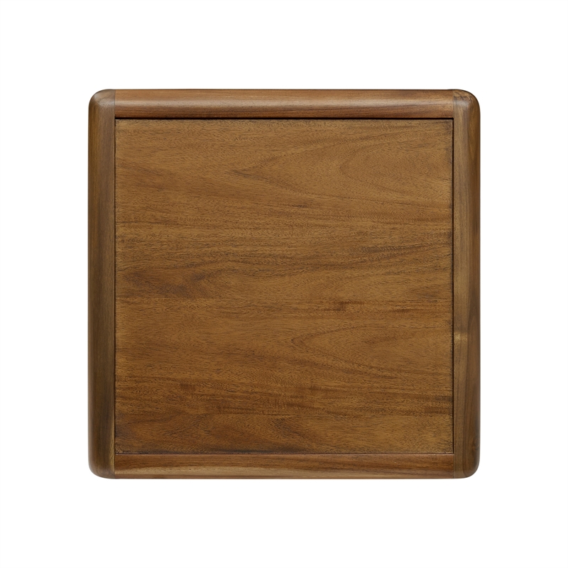 NPD Furniture - Rosette Accent Table - Hazelnut Brown - 19
