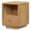 NPD Furniture - Rosette Accent Table - Light Natural - Solid Wood