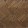 NPD Furniture - Kingston Herringbone Dining Table - Brown - Solid Wood