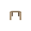 NPD Furniture - Kingston Herringbone Dining Table - Light Natural - Solid Wood