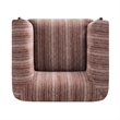 NPD Furniture - Daxon Fabric Accent Arm Chair - Stria Clay Chenille
