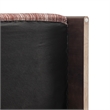 NPD Furniture - Daxon Fabric Accent Arm Chair - Stria Clay Chenille