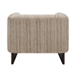 NPD Furniture - Daxon Accent Arm Chair - Stria Sand Chenille