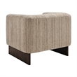 NPD Furniture - Daxon Accent Arm Chair - Stria Sand Chenille