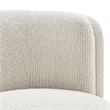 NPD Furniture - Veloura Fabric Swivel Accent Arm Chair - Mila Ivory
