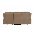 Titan Furnishings Transitional Microfiber Fabric Sofa Set in Beige