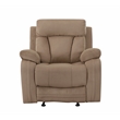 Titan Furnishings Transitional Microfiber Fabric Sofa Set in Beige