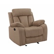 Titan Furnishings Transitional Microfiber Fabric Sofa Set in Beige