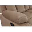 Titan Furnishings Transitional Microfiber Fabric Chair in Beige