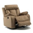 Titan Furnishings Transitional Microfiber Fabric Chair in Beige