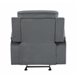 Titan Furnishings Transitional Microfiber Fabric Sofa Set in Gray