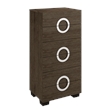 Titan Furnishings Rita 4-Piece Wood Eastern King Bedroom Set in Gray