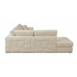 Titan Furnishings Transitional Italian Top Grain Leather Sectional