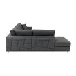 Titan Furnishings Transitional Italian Top Grain Leather Sectional