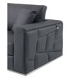 Titan Furnishings Transitional Italian Top Grain Leather Sectional