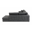 Titan Furnishings Transitional Italian Top Grain Leather Sectional