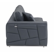 Titan Furnishings Transitional Italian Top Grain Leather Sectional