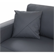 Titan Furnishings Transitional Italian Top Grain Leather Sectional