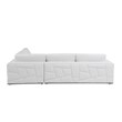 Titan Furnishings Transitional Italian Top Grain Leather Sectional