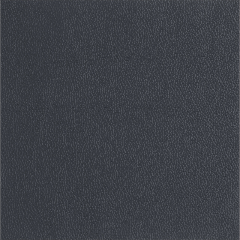 Titan Furnishings Italian Leather Sofa with Power Recliner in Dark Gray