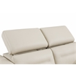 Titan Furnishings Italian Leather Sofa Set with Power Recliner in Beige