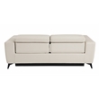 Titan Furnishings Italian Leather Sofa Set with Power Recliner in Beige