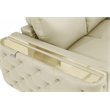 Titan Furnishings Modern Genuine Italian Leather Upholstered Sofa Set