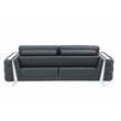 Titan Furnishings Modern Genuine Italian Leather Upholstered Sofa Set