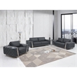 Titan Furnishings Modern Genuine Italian Leather Upholstered Sofa Set