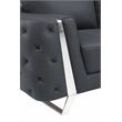 Titan Furnishings Modern Genuine Italian Leather Upholstered Sofa and Loveseat