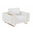 Titan Furnishings Modern Genuine Italian Leather Upholstered Sofa Set