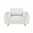 Titan Furnishings Modern Genuine Italian Leather Upholstered Sofa Set