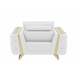 Titan Furnishings Modern Genuine Italian Leather Upholstered Sofa Set