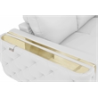 Titan Furnishings Modern Genuine Italian Leather Upholstered Sofa Set
