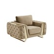 Titan Furnishings Modern Italian Fabric Sofa Set