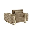 Titan Furnishings Modern Italian Fabric Sofa Set