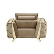 Titan Furnishings Modern Italian Fabric Sofa Set