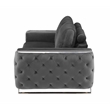 Titan Furnishings Modern Italian Fabric Sofa Set