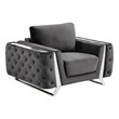 Titan Furnishings Modern Italian Fabric Chair