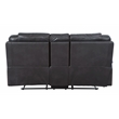 Titan Furnishings Transitional Leather Air Console Loveseat