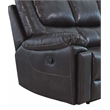 Titan Furnishings Transitional Leather Air Console Loveseat