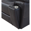 Titan Furnishings Transitional Leather Air Console Loveseat