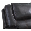 Titan Furnishings Transitional Leather Air Upholstered Sofa